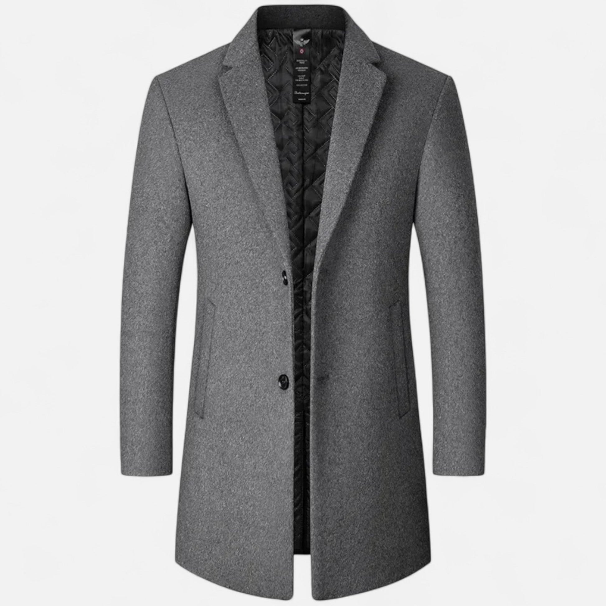 Men's Overcoat Classic Long Trench Coat
