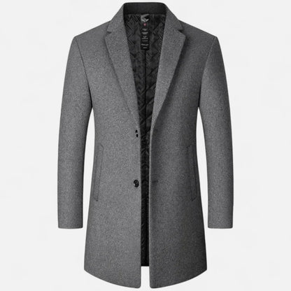 Men's Overcoat Classic Long Trench Coat