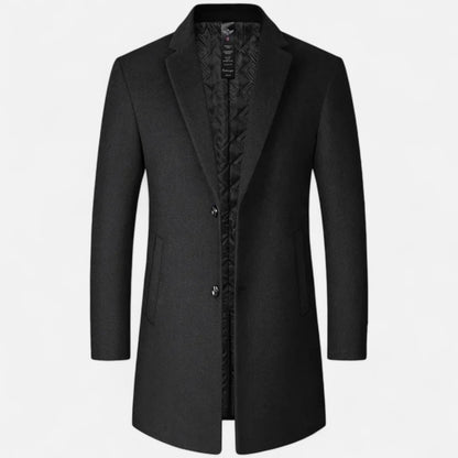 Men's Overcoat Classic Long Trench Coat