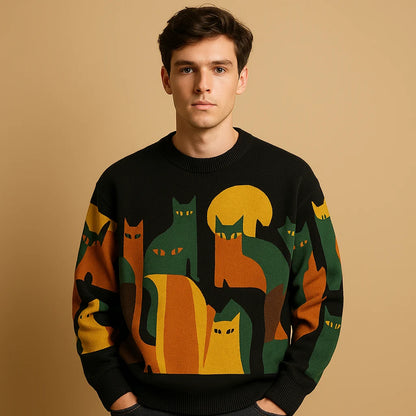 Men's Oversized Knit Sweater