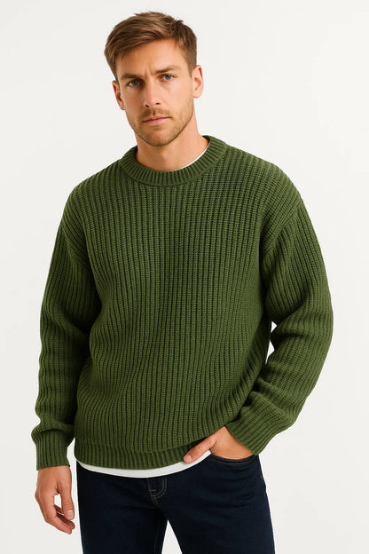 Men's Oversized Knitted Sweater