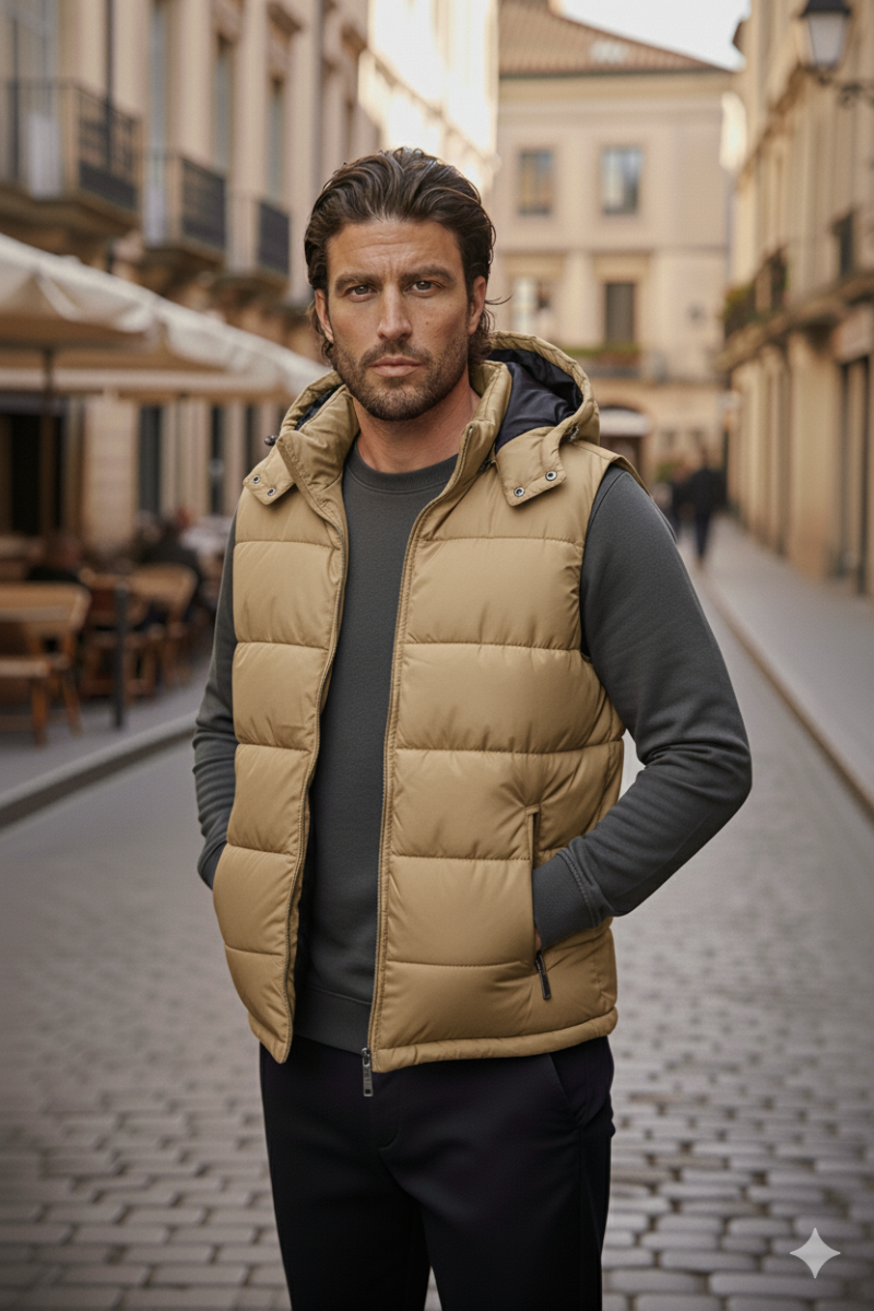 Men's Padded Body Warmer Vest