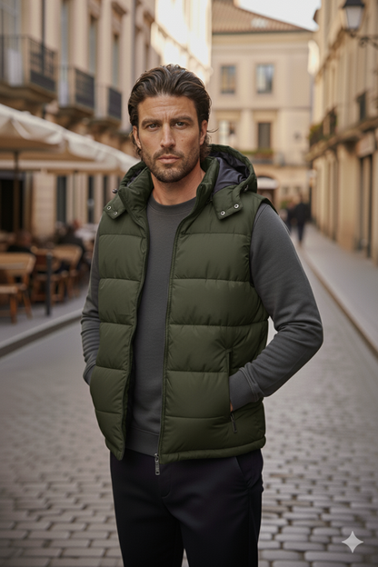 Men's Padded Body Warmer Vest