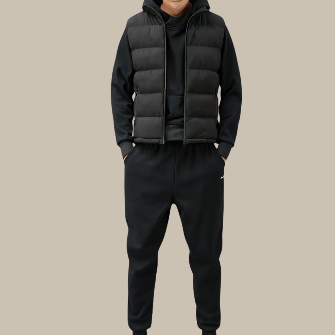 Men's Padded Body Warmer Water-Repellent Vest