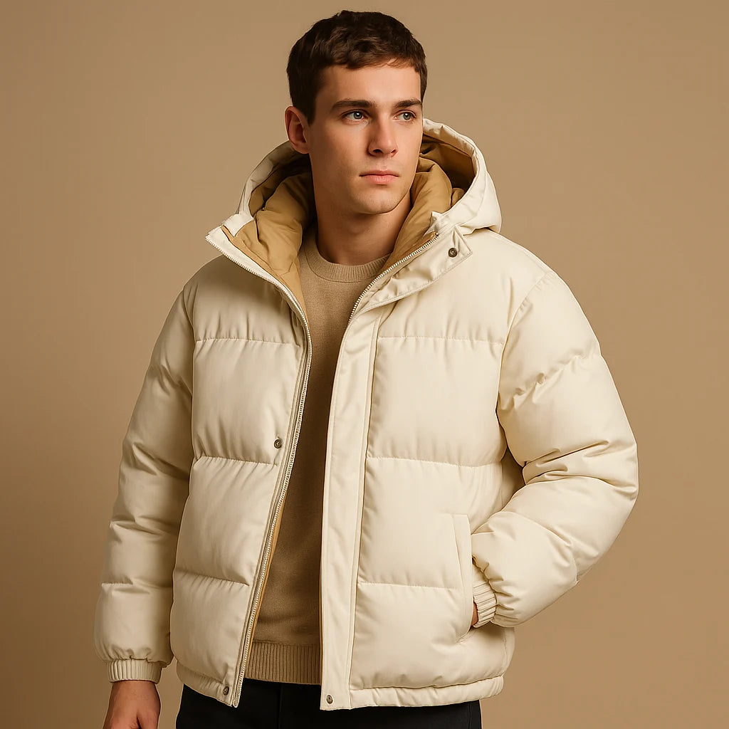 Men's Padded Hooded Puffer Coat