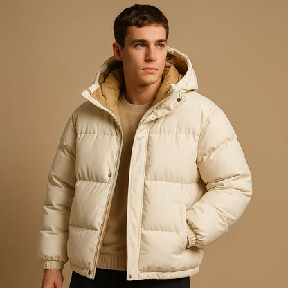 Men's Padded Hooded Puffer Coat