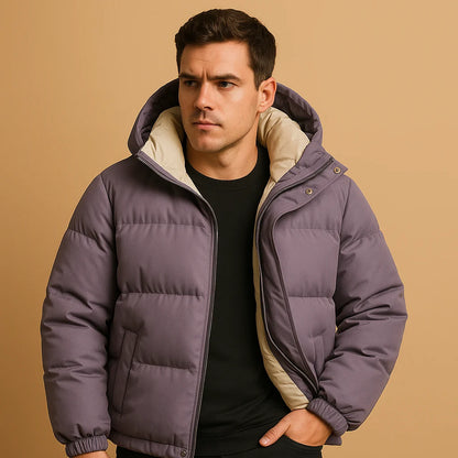 Men's Padded Hooded Puffer Coat