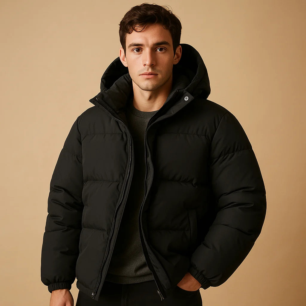 Men's Padded Hooded Puffer Coat