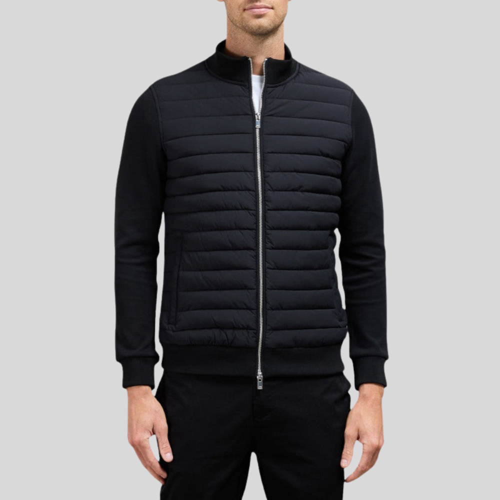 Men's Padded Zipper Jacket