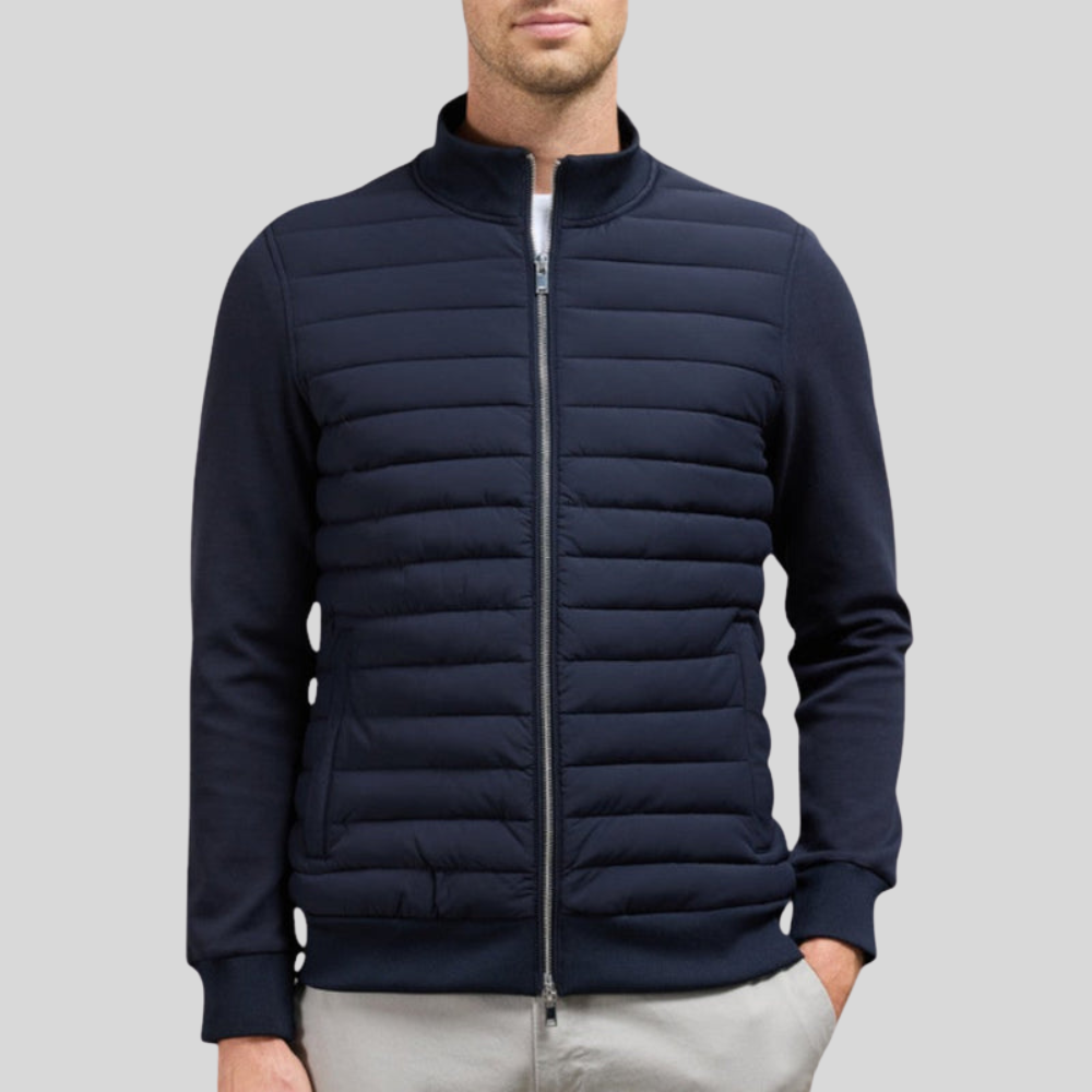 Men's Padded Zipper Jacket