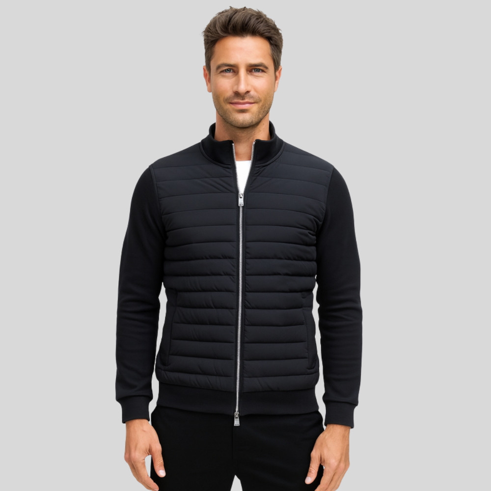 Men's Padded Zipper Jacket
