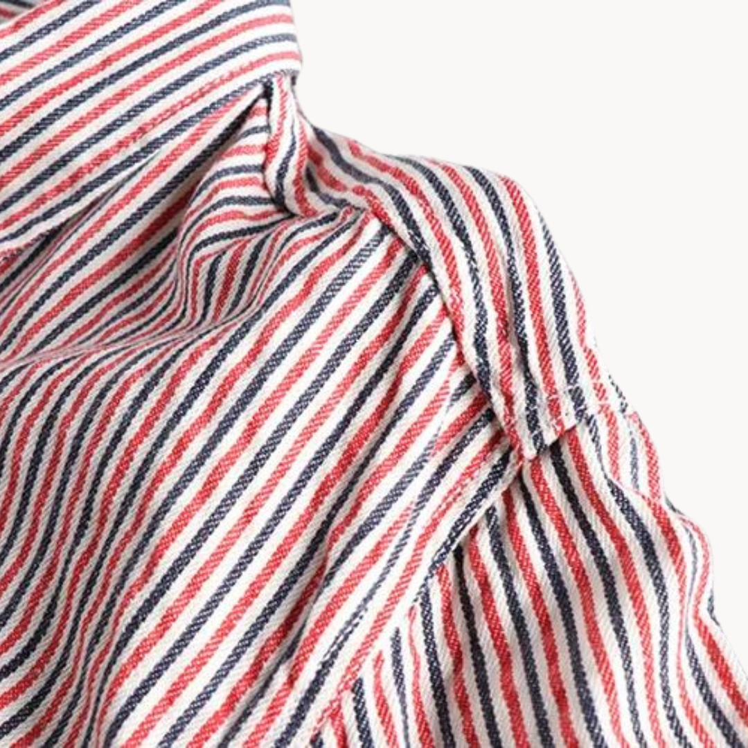 Men's Pencil Stripe Dress Shirt