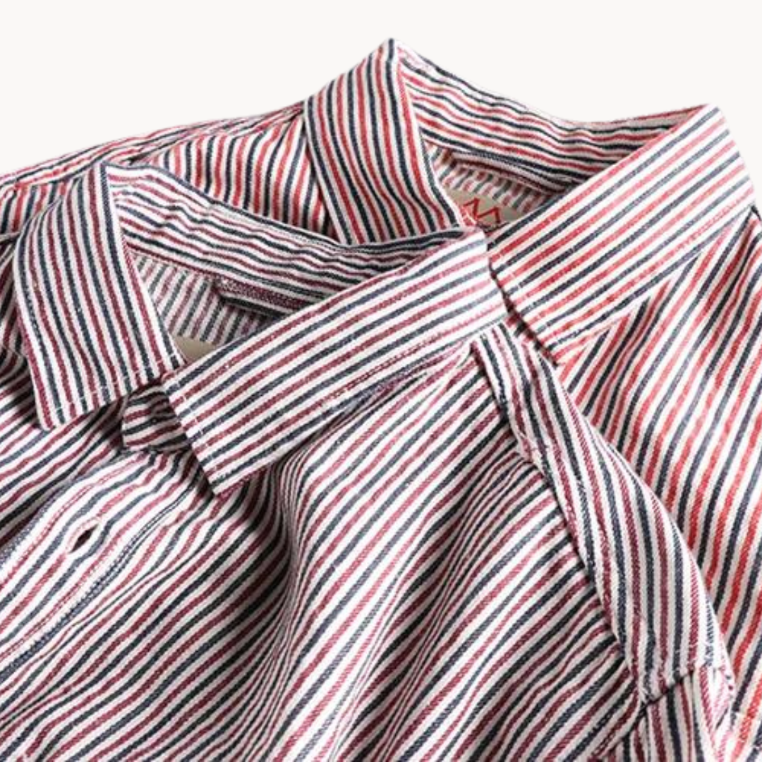 Men's Pencil Stripe Dress Shirt