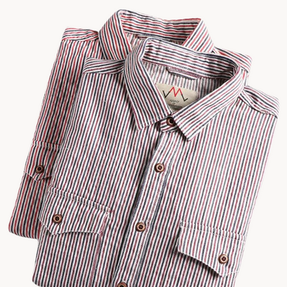 Men's Pencil Stripe Dress Shirt