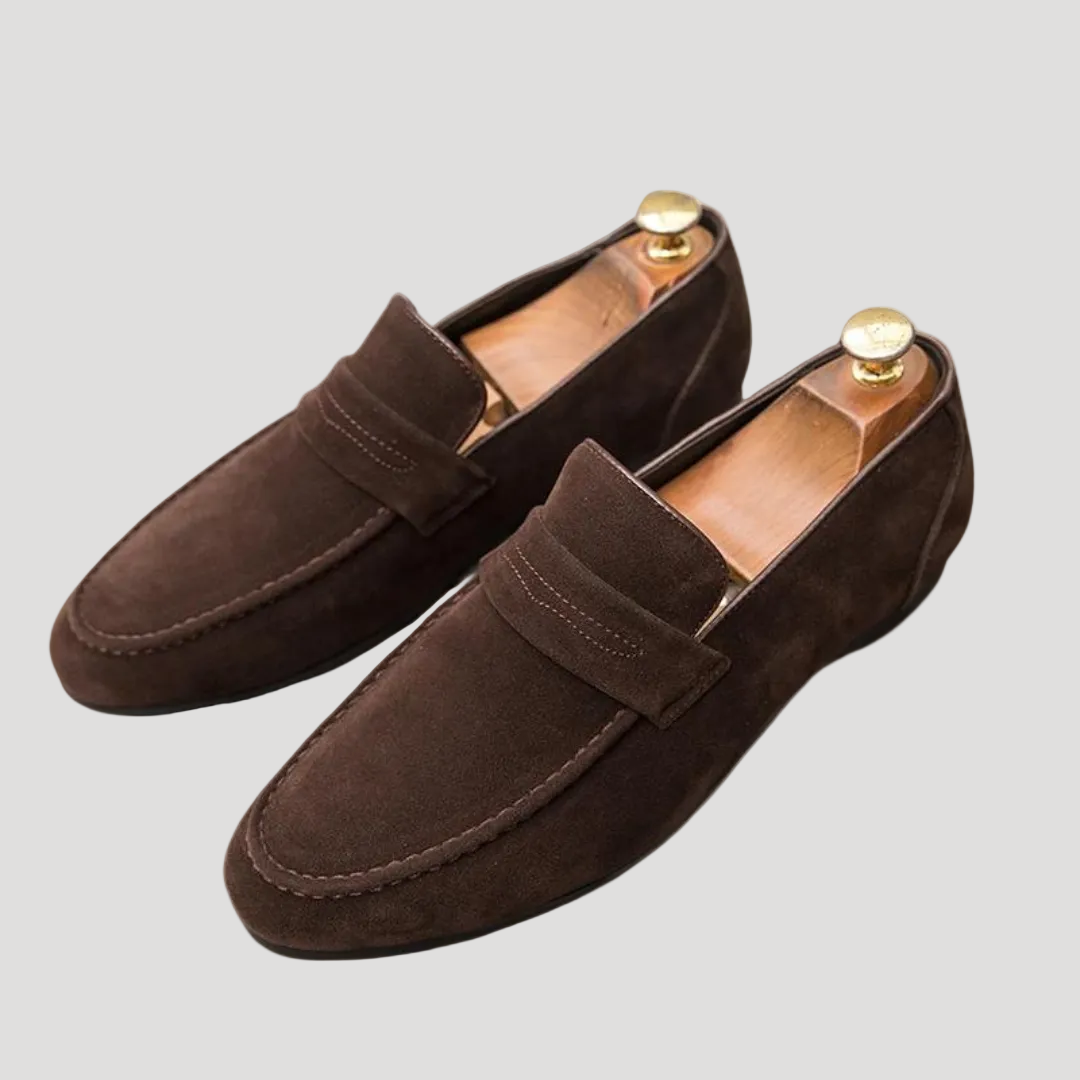 Men's Penny Loafers - Classic Leather Loafer Shoes