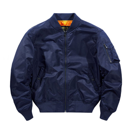 Men's Pilot Bomber Jacket - Stylish Winter Jacket for Men