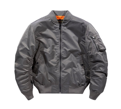 Men's Pilot Bomber Jacket - Stylish Winter Jacket for Men