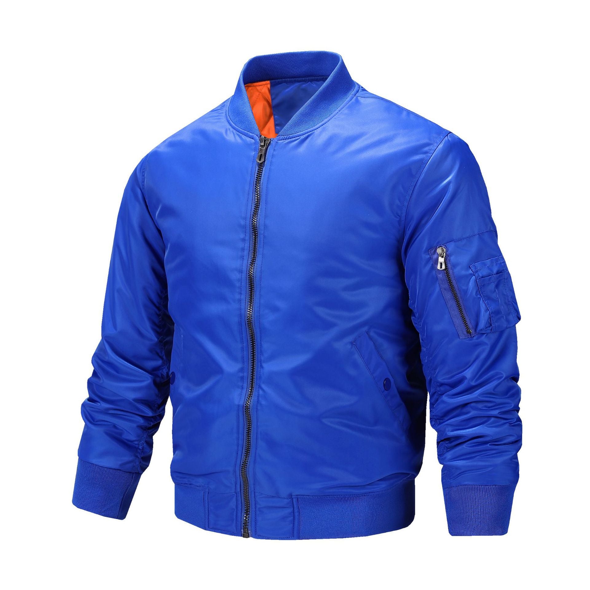 Men's Pilot Bomber Jacket - Stylish Winter Jacket for Men