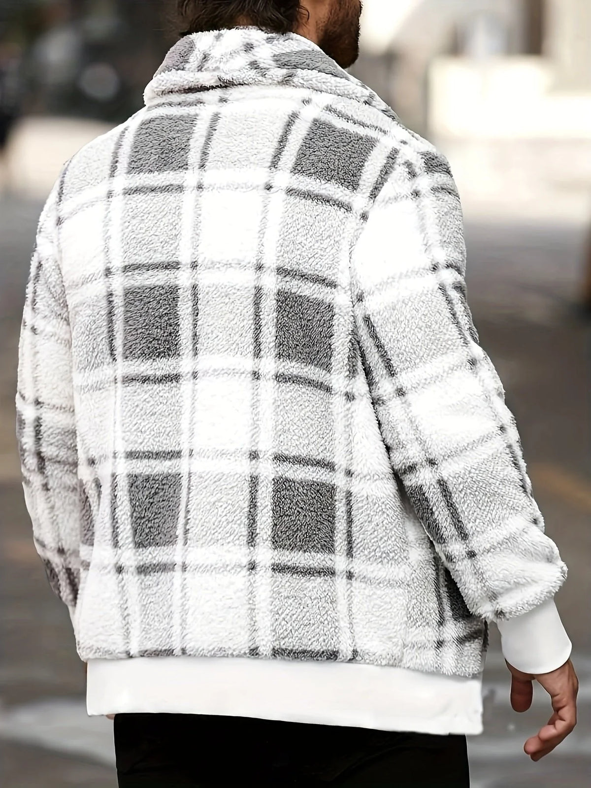 Men's Plaid Lumberjack Jacket