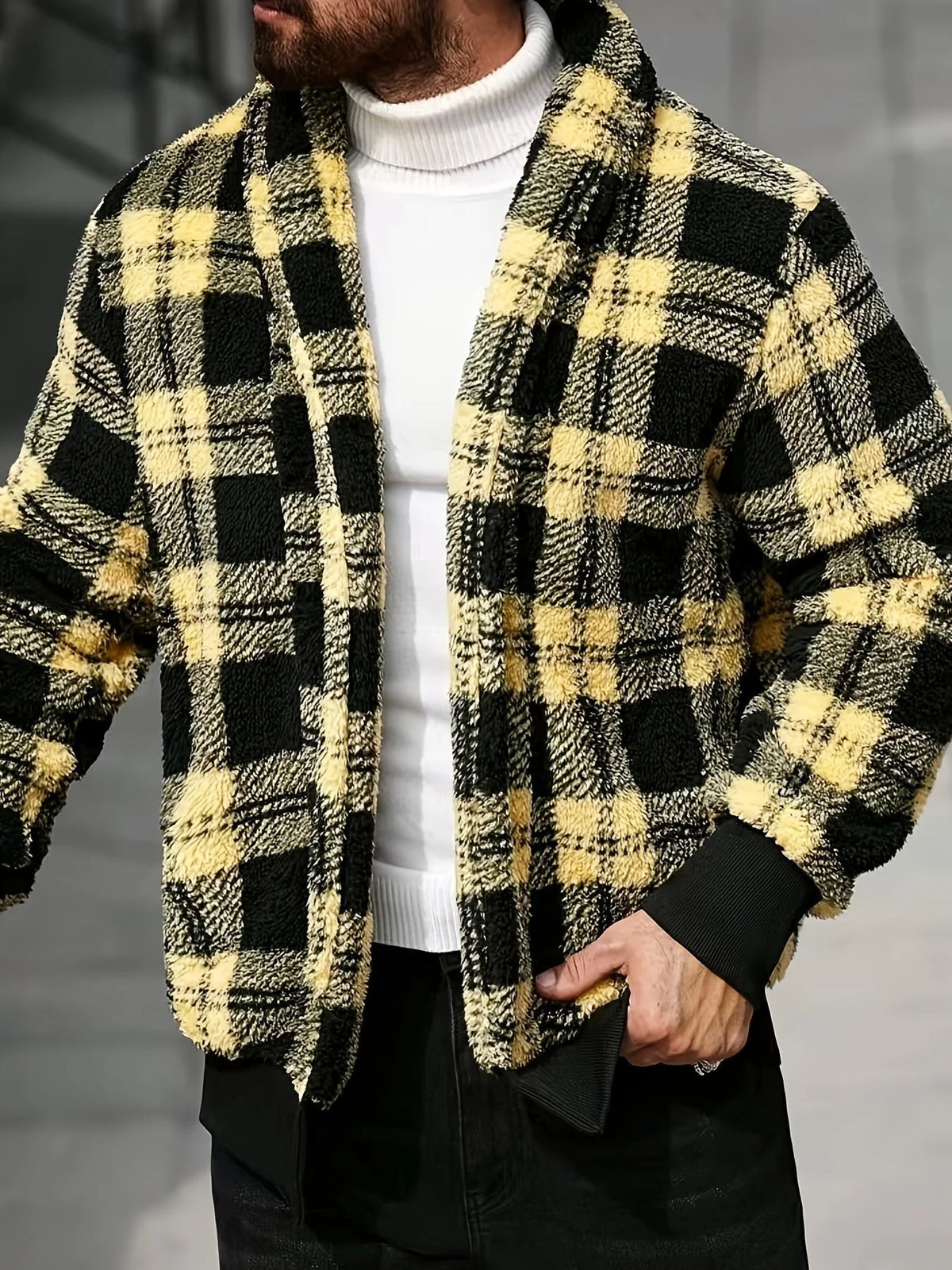 Men's Plaid Lumberjack Jacket