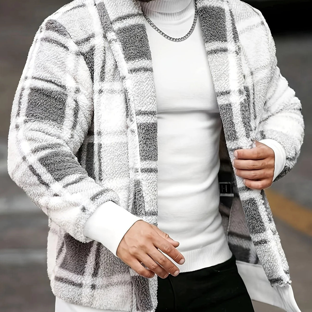 Men's Plaid Lumberjack Jacket