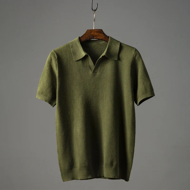 Men's Polo Shirt - Stylish and Breathable Casual Wear