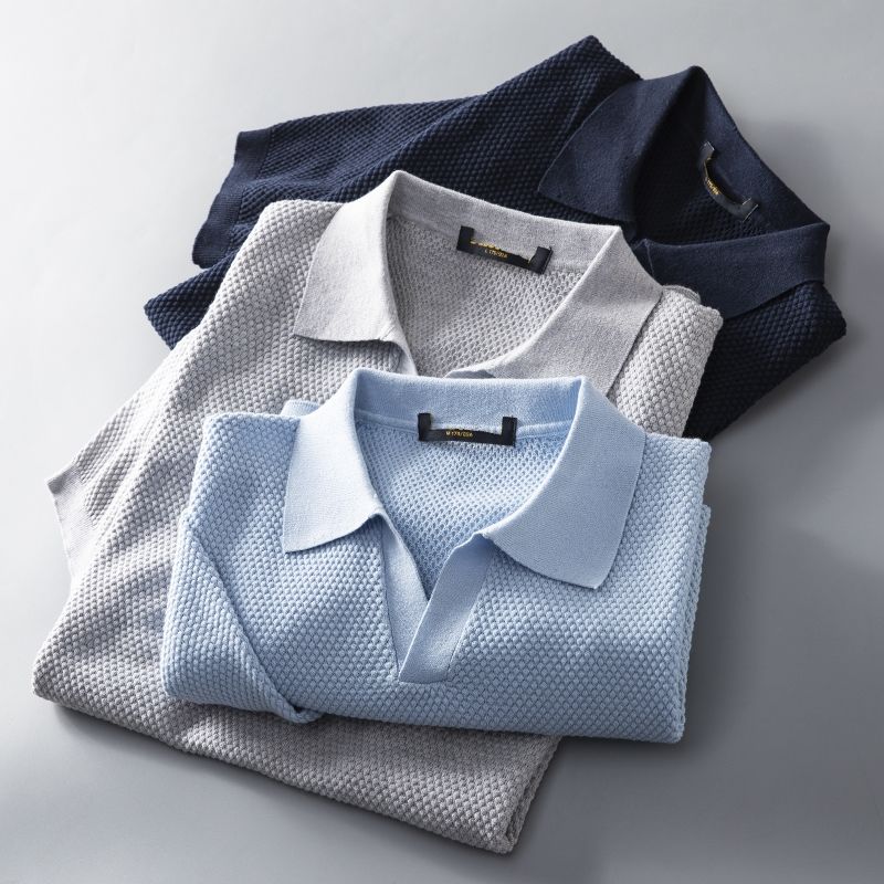 Men's Polo Shirt - Stylish and Breathable Casual Wear
