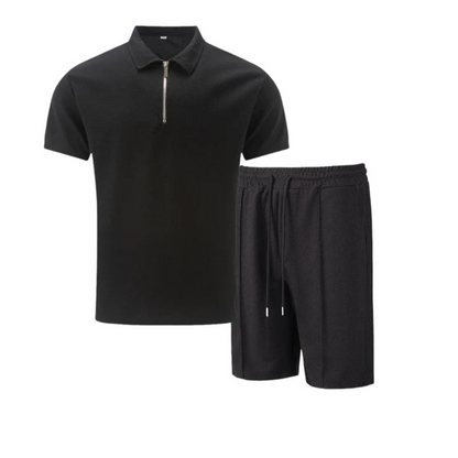 Men's Polo & Shorts Co-Ord Set