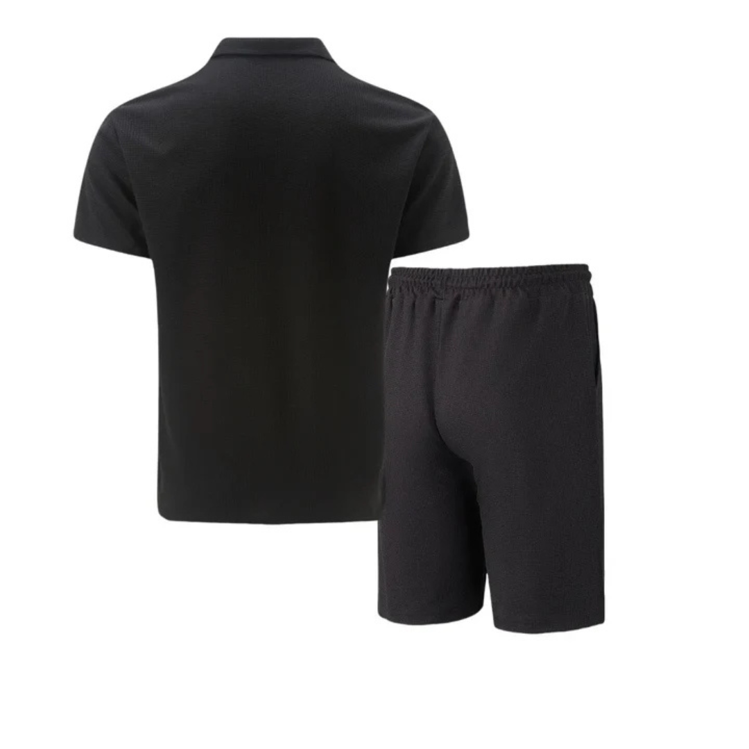 Men's Polo & Shorts Co-Ord Set