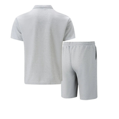 Men's Polo & Shorts Co-Ord Set