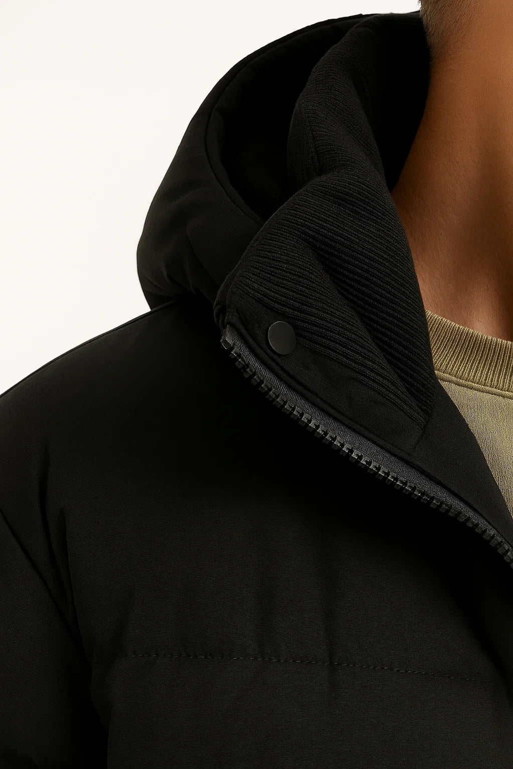 Men's Puffer Hooded Jacket