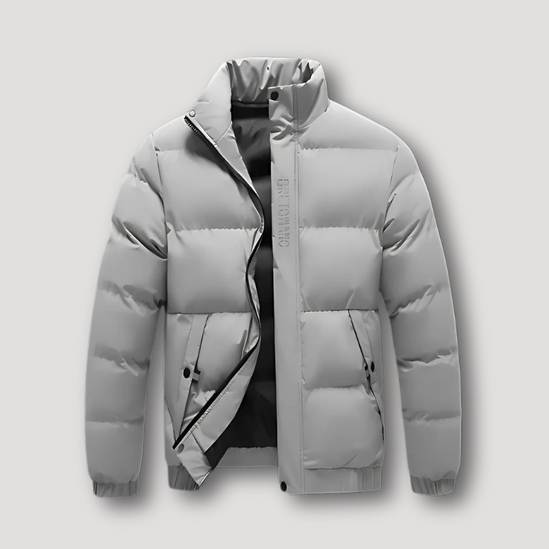 Men's Puffer Jacket - Trendy Insulated Winter Coat