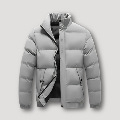 Men's Puffer Jacket - Trendy Insulated Winter Coat