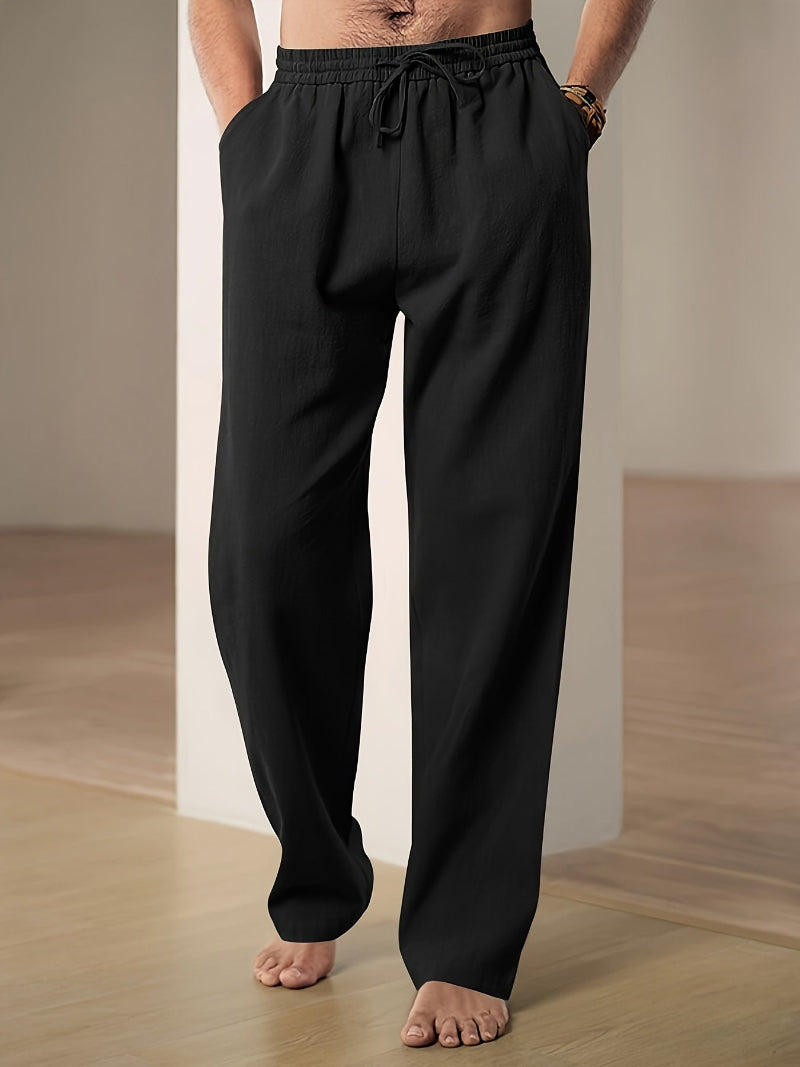 Men's Pull-On Comfortable Summer Trousers