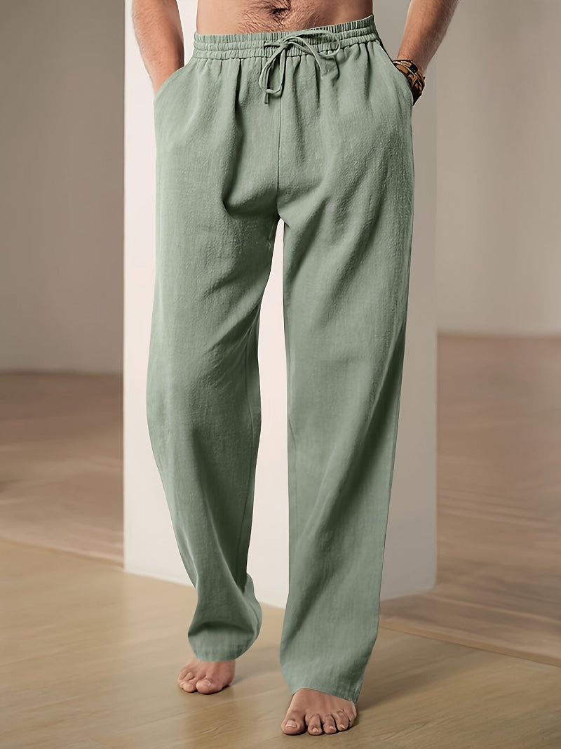Men's Pull-On Comfortable Summer Trousers