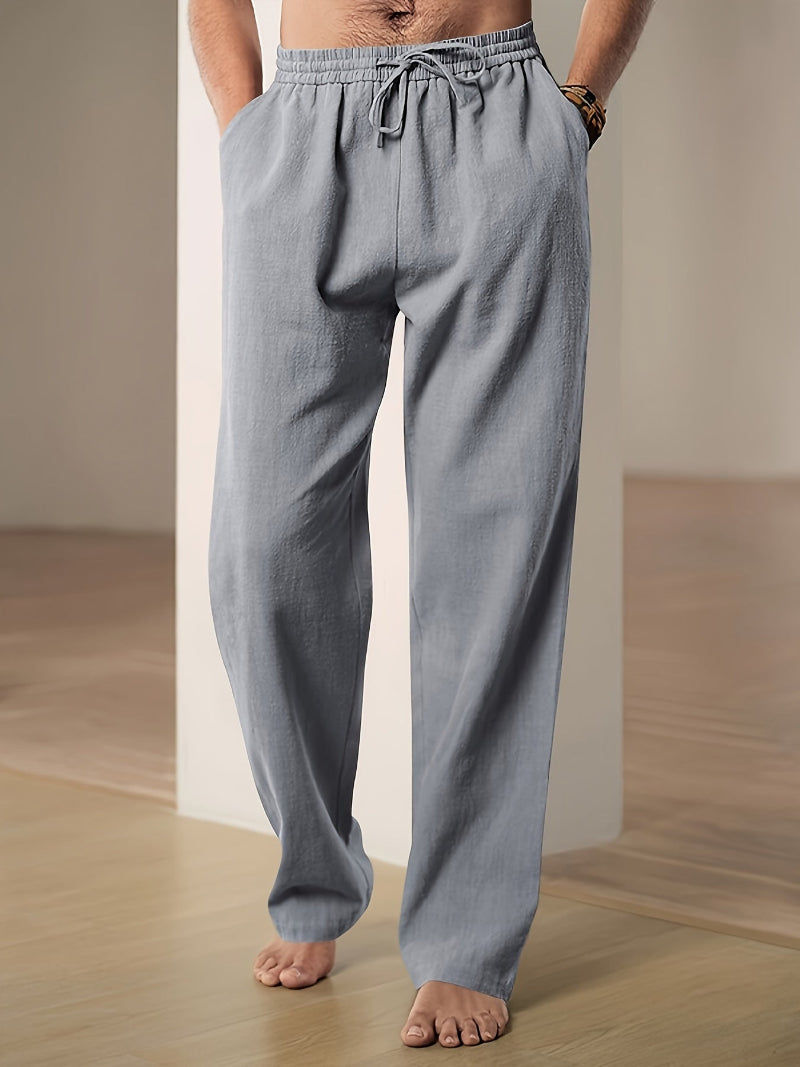 Men's Pull-On Comfortable Summer Trousers
