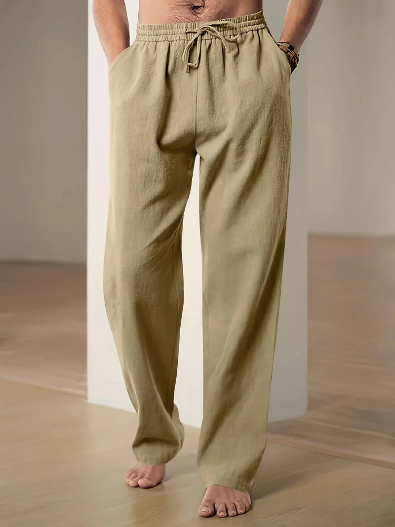 Men's Pull-On Comfortable Summer Trousers