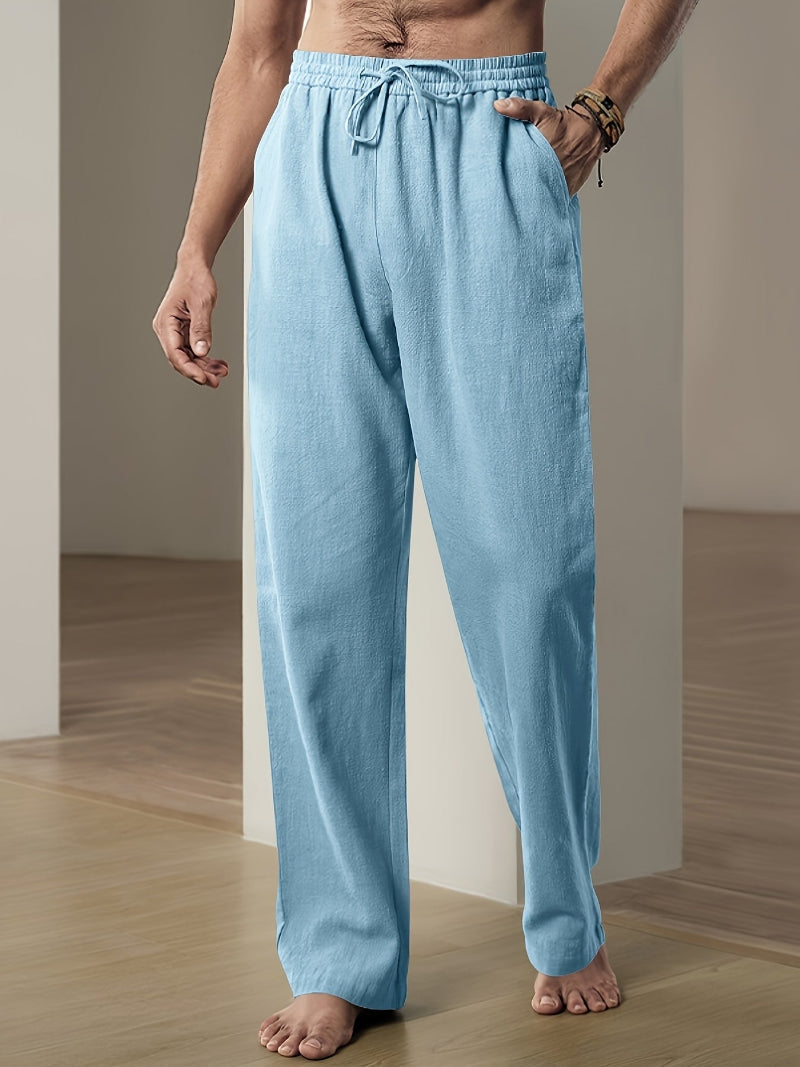 Men's Pull-On Comfortable Summer Trousers