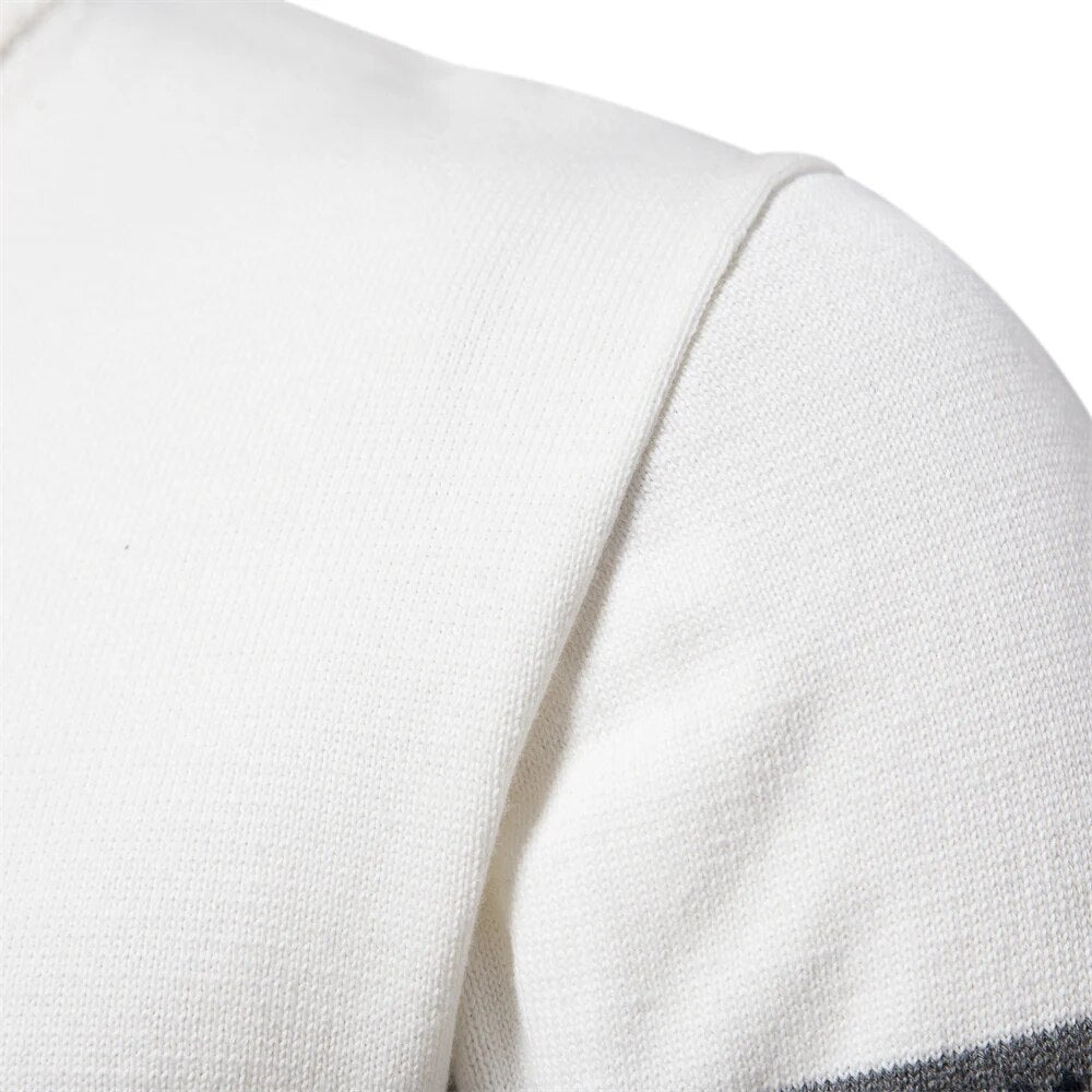Men's Pullover Zip Sweater