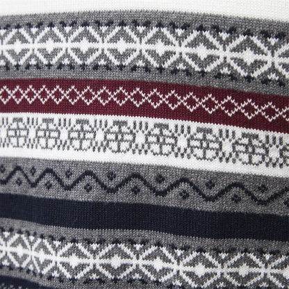Men's Pullover Zip Sweater