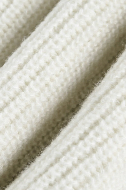 Men's Quarter Zip Knit Sweater