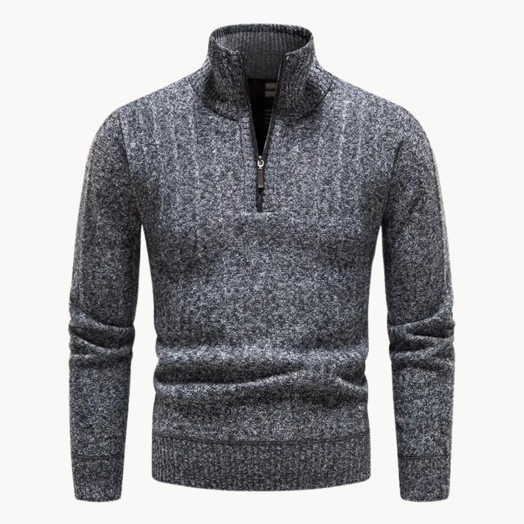 Men's Quarter Zip Performance Sweater