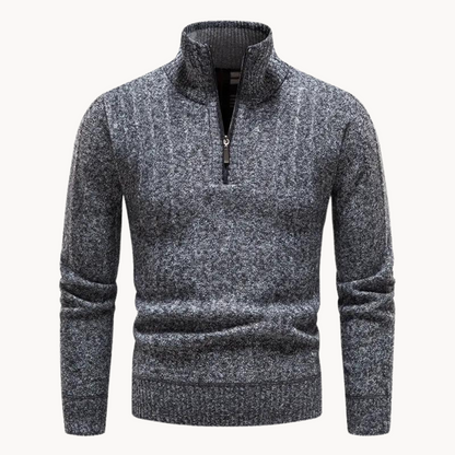 Men's Quarter Zip Performance Sweater