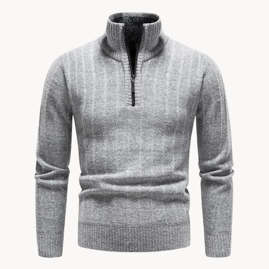 Men's Quarter Zip Performance Sweater