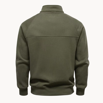 Men's Quarter Zip Pullover Sweater