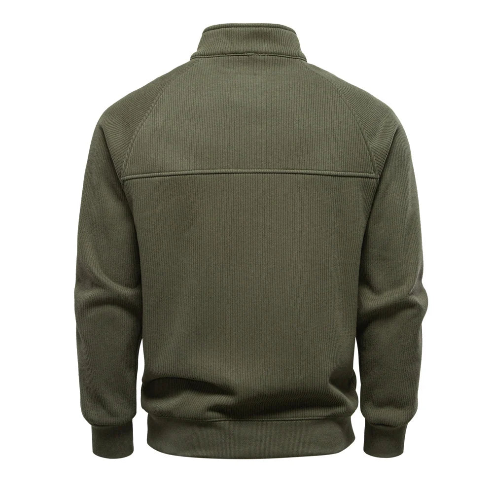 Men's Quarter-Zip Pullover Sweater