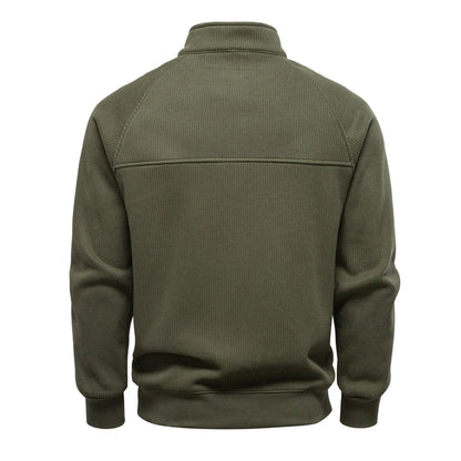 Men's Quarter-Zip Pullover Sweater