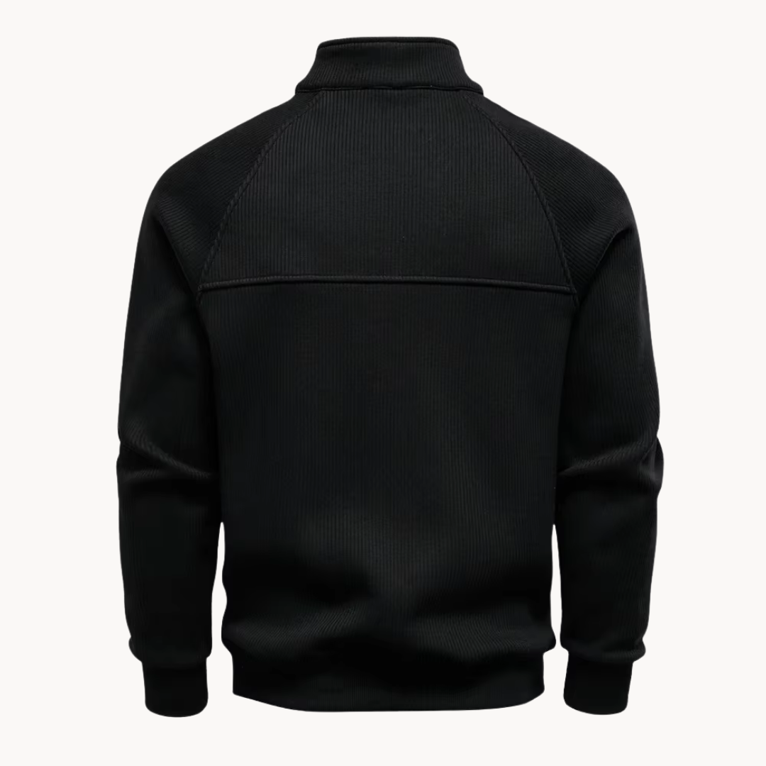 Men's Quarter Zip Pullover Sweater