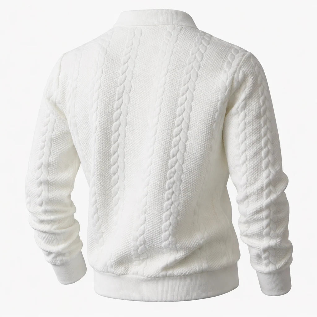 Men's Quarter-Zip Pullover Sweater