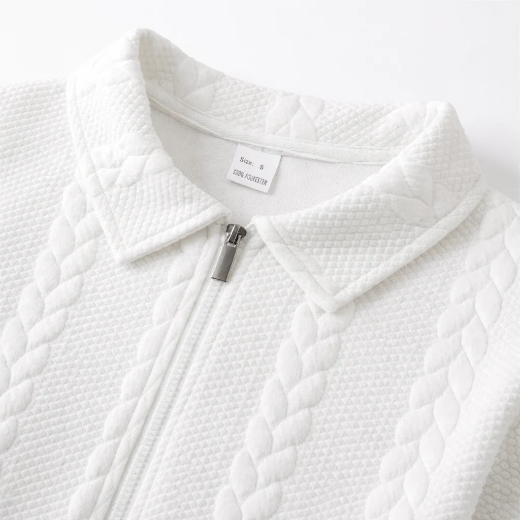 Men's Quarter-Zip Pullover Sweater
